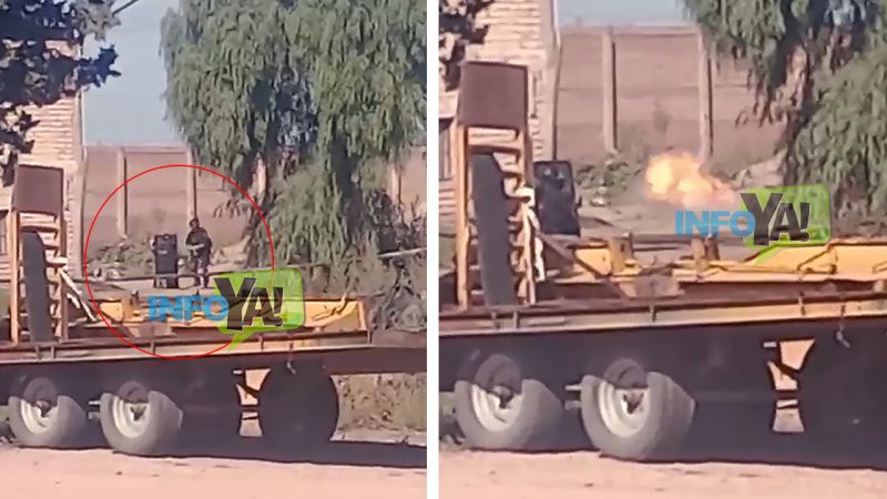 Video: así detonaron el explosivo hallado en la Planta de Servicios