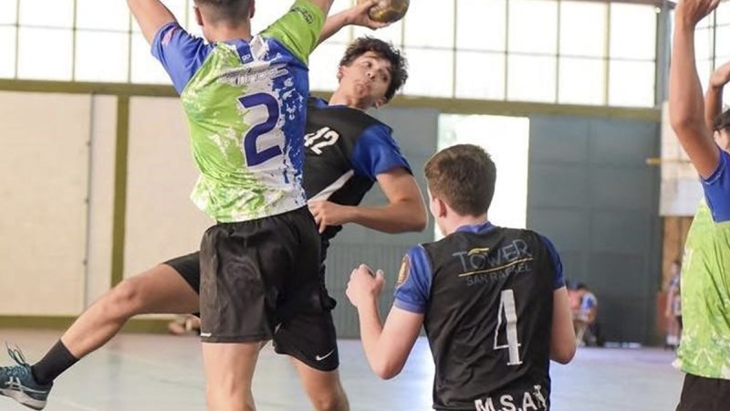 Balonmano: dos nacionales de clubes en San Rafael con 800 jugadores
