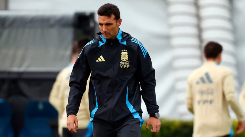 Scaloni presentó la prelista de jugadores para el Mundial: uno es mendocino