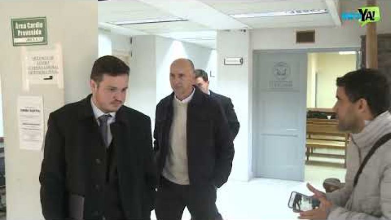 Condenado por mal maestro: Así escuchó la sentencia Elbio Bruschi