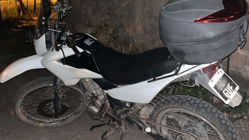 Recuperaron una moto que había sido robada: no hay detenidos