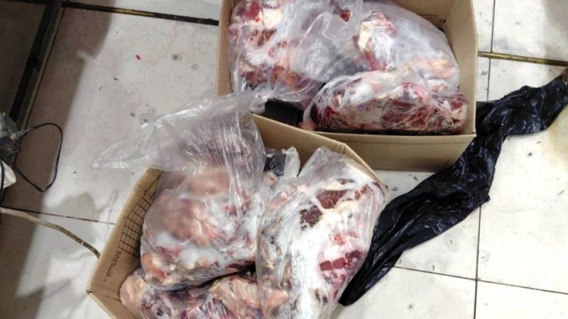 Decomisaron más de 63 kilos de carne en condiciones irregulares