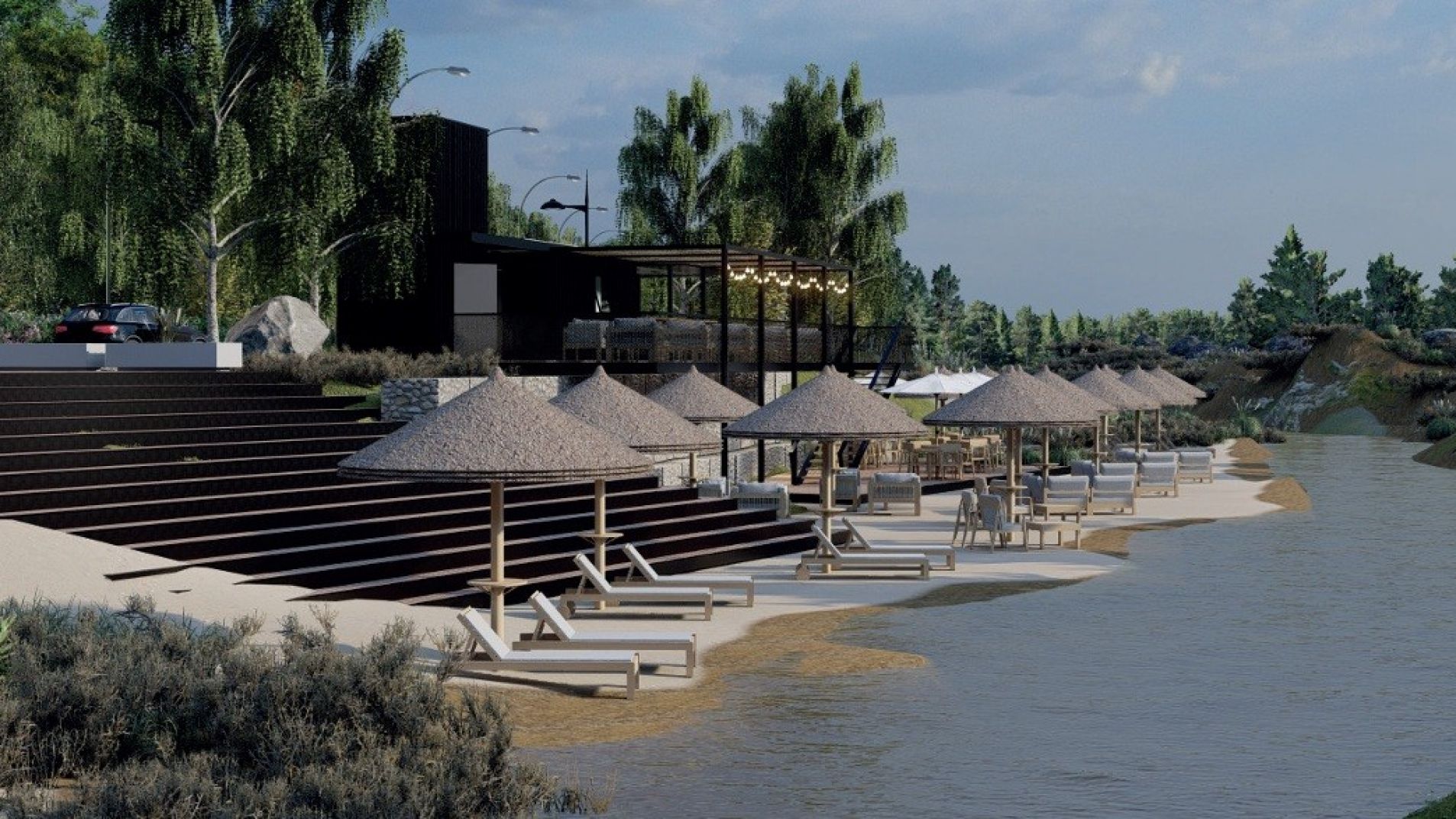 Mendoza y General Alvear firmaron un convenio para transformar la Costanera