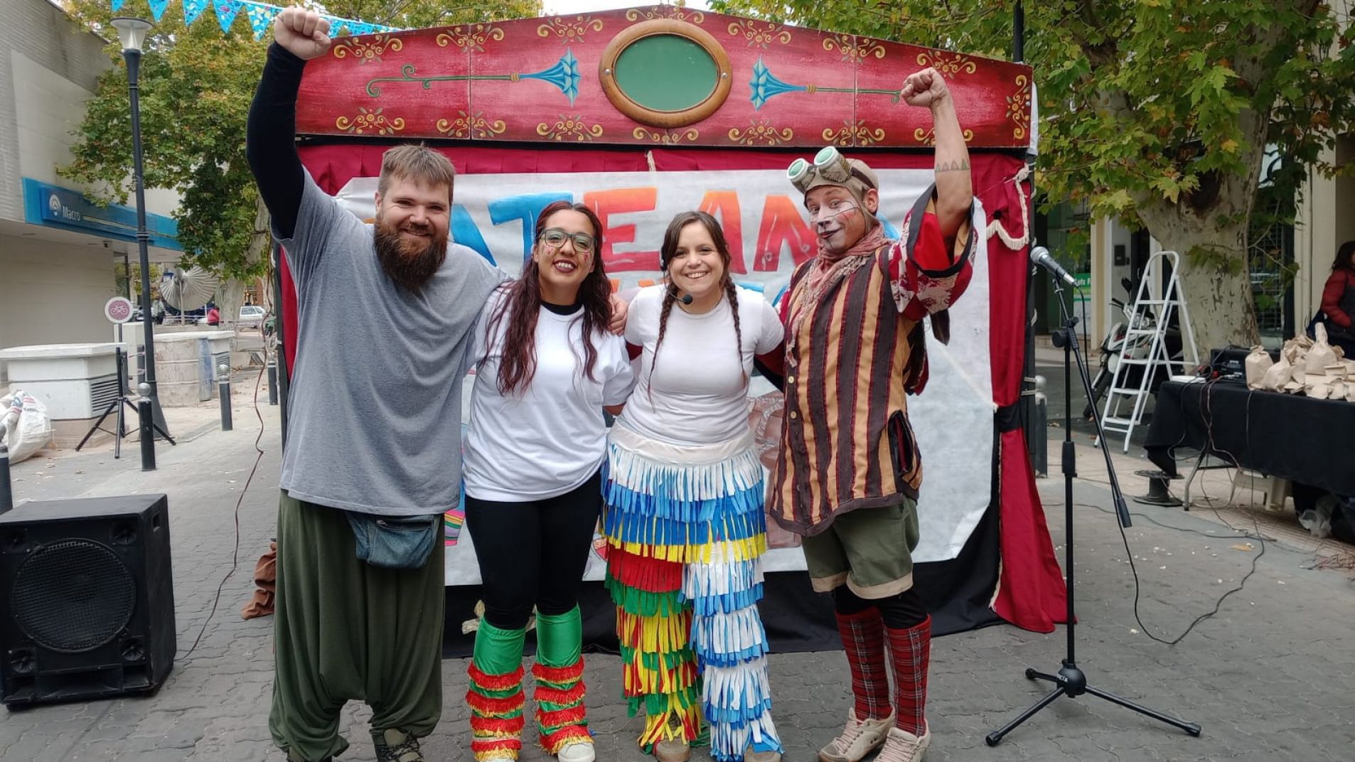 El carnaval inclusivo brilló y conquistó corazones en pleno centro