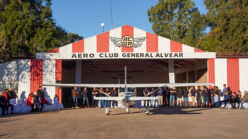 El Aero Club presentó su nueva aeronave