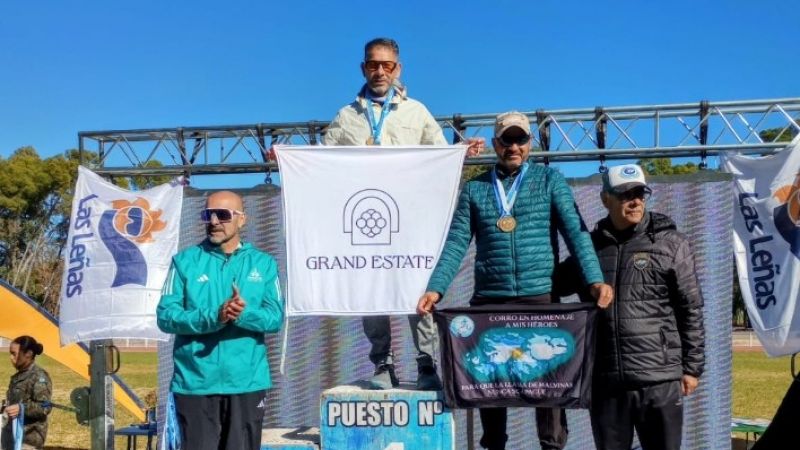 Uno de los ganadores de la carrera Héroes de Malvinas: "Estuvo muy buena"