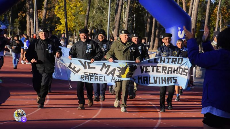 San Rafael corrió por los Héroes de Malvinas: video y fotos de la competencia