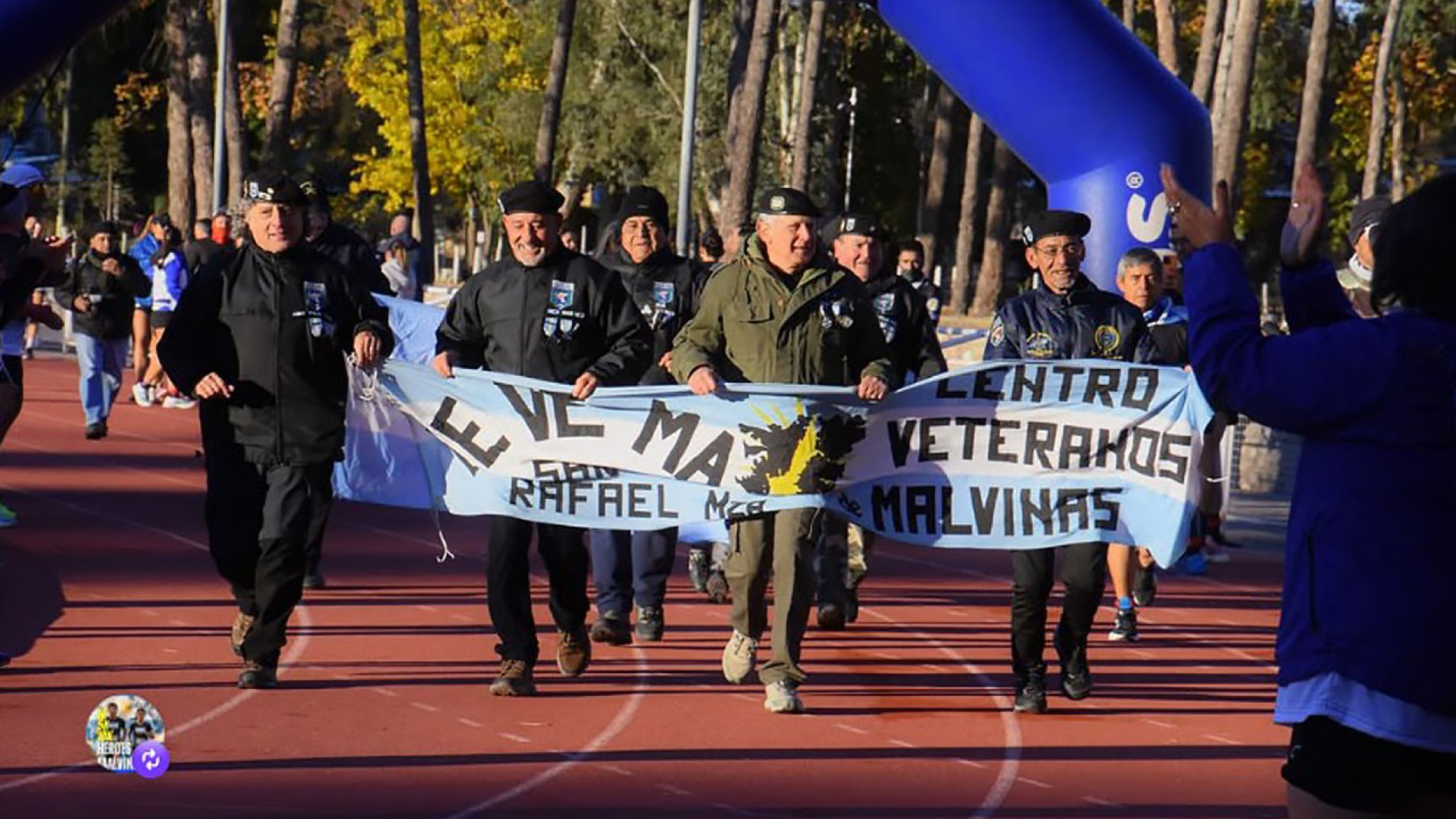 San Rafael corrió por los Héroes de Malvinas: video y fotos de la competencia