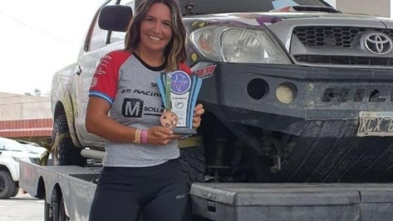 La piloto Cleoris Manfre palpitó el inicio del Rally