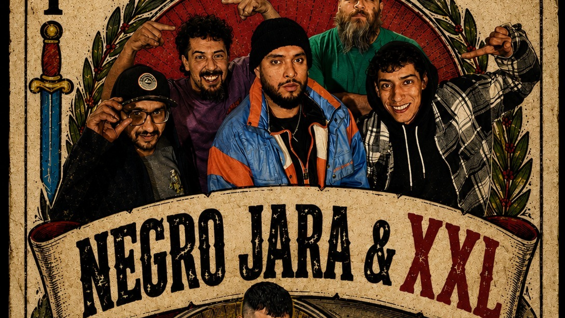 El Negro Jara & XXL llena de rap a La Casa del Tambor