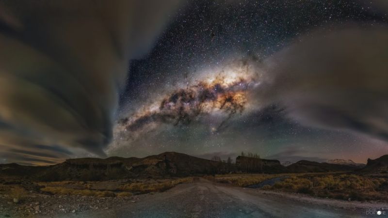 Imágenes de los cielos de Malargüe y La Payunia llegaron a la NASA