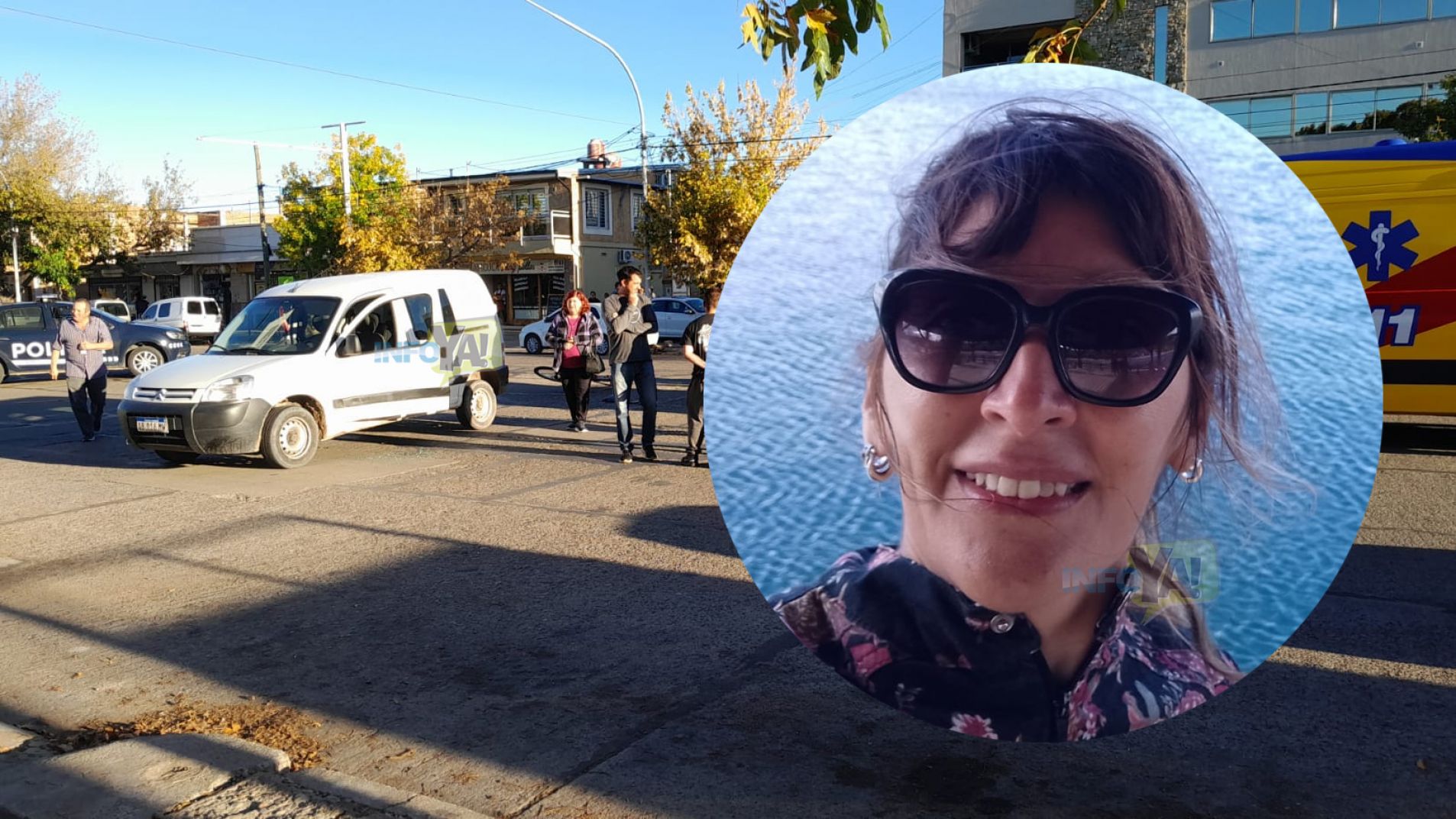 Valeria Rosales sufrió una fractura de pelvis en el accidente del 22 de abril