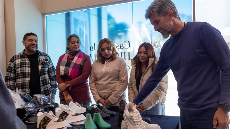 Ulpiano Suarez compartió junto a Mario Abed el Encuentro de Talleres de Producción Textil en Junín