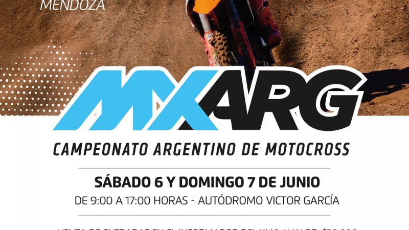 Comenzó la venta de entradas el Campeonato Argentino de Motocross