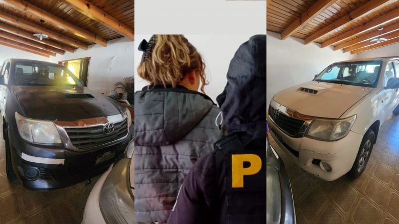 La Policía recuperó dos camionetas robadas en San Rafael