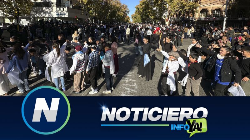 "Agitando pañuelos" el Pericón Nacional que juntó a más de 850 bailarines