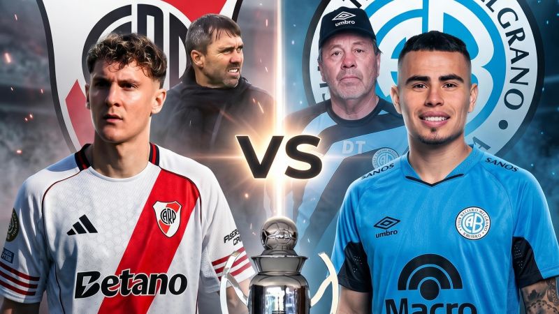 Llegó el día de la gran final: por dónde ver River versus Belgrano