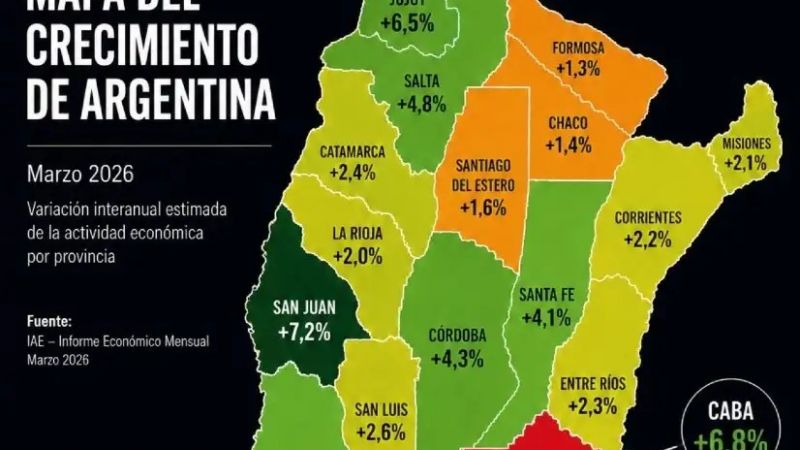 Milei compartió un mapa económico falso y una universidad negó haberlo hecho