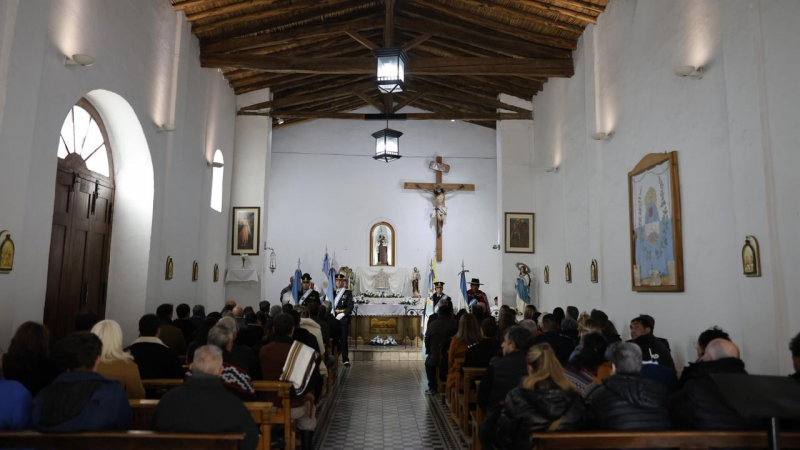 El intendente Omar Félix participó del Tedeum del 25 de Mayo