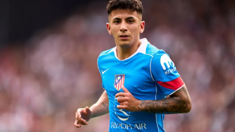 Thiago Almada respondió si jugaría en River: "No sé, la verdad"