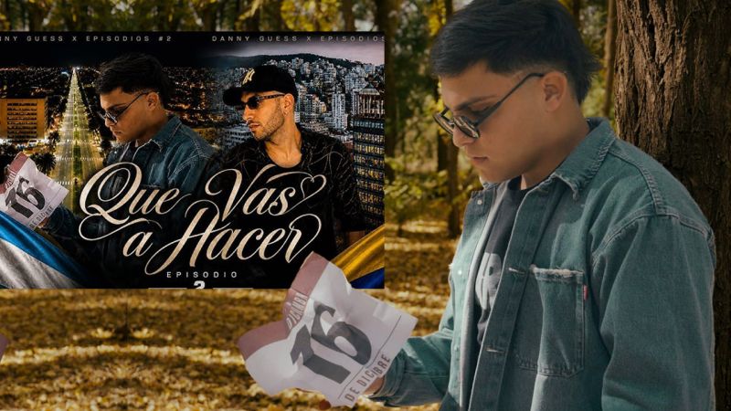 Mateo Rabino presentó "Qué vas a hacer" junto al ecuatoriano Danny Guess