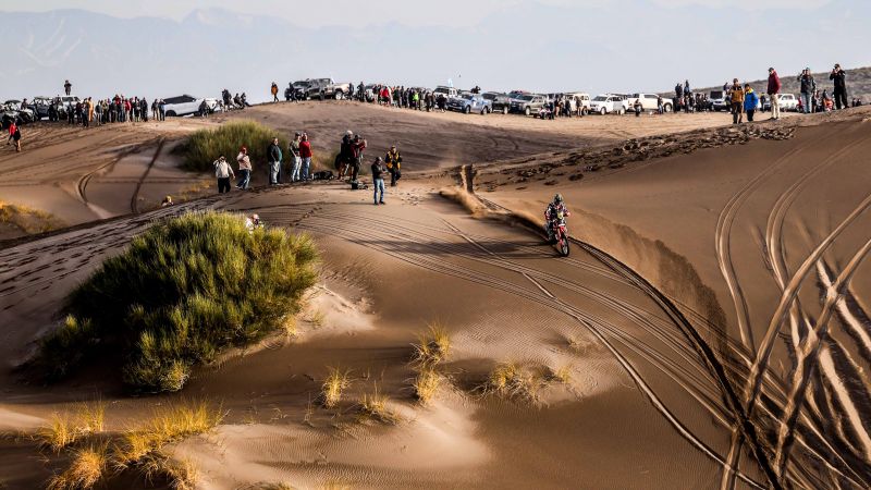 Desafío Ruta 40: Los mejores videos a vuelo de drone por las dunas de El Nihuil