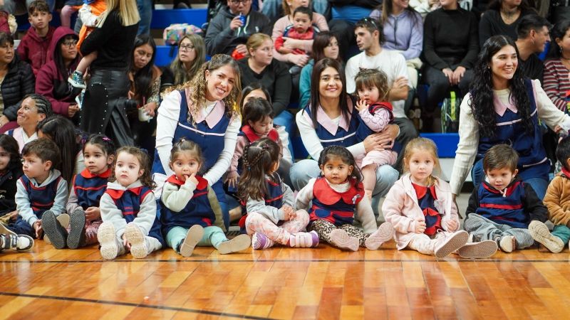 Secelebró el día de los Jardines junto a docentes, niños y familias