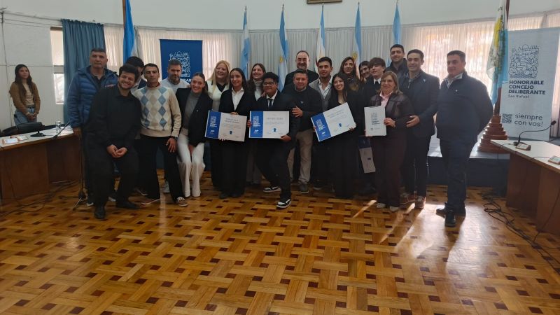 En el Concejo reconocieron a sanrafaelinos destacados