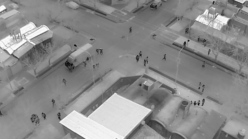 Con los drones policiales detuvieron a un tercer involucrado en la balacera