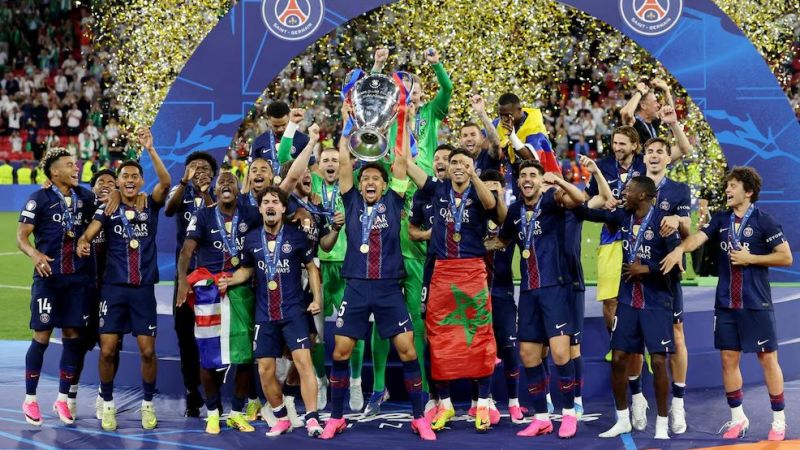 PSG le ganó por penales al Arsenal y se consagró campeón de la Champions League