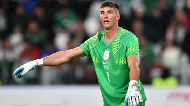Sergio Rochet aparece como opción para el arco de Boca