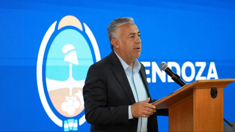 Cornejo presentará en Londres las oportunidades de inversión de Mendoza