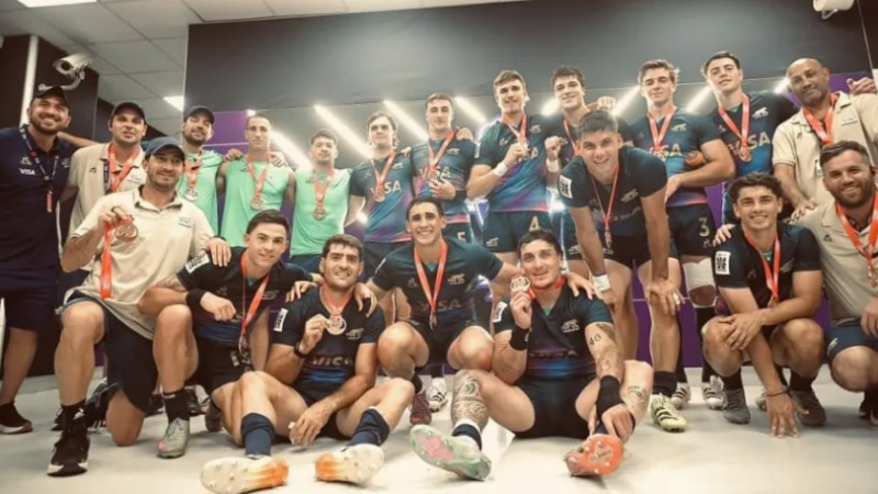 Los Pumas 7s vencieron a Fiji y se quedaron con el tercer puesto