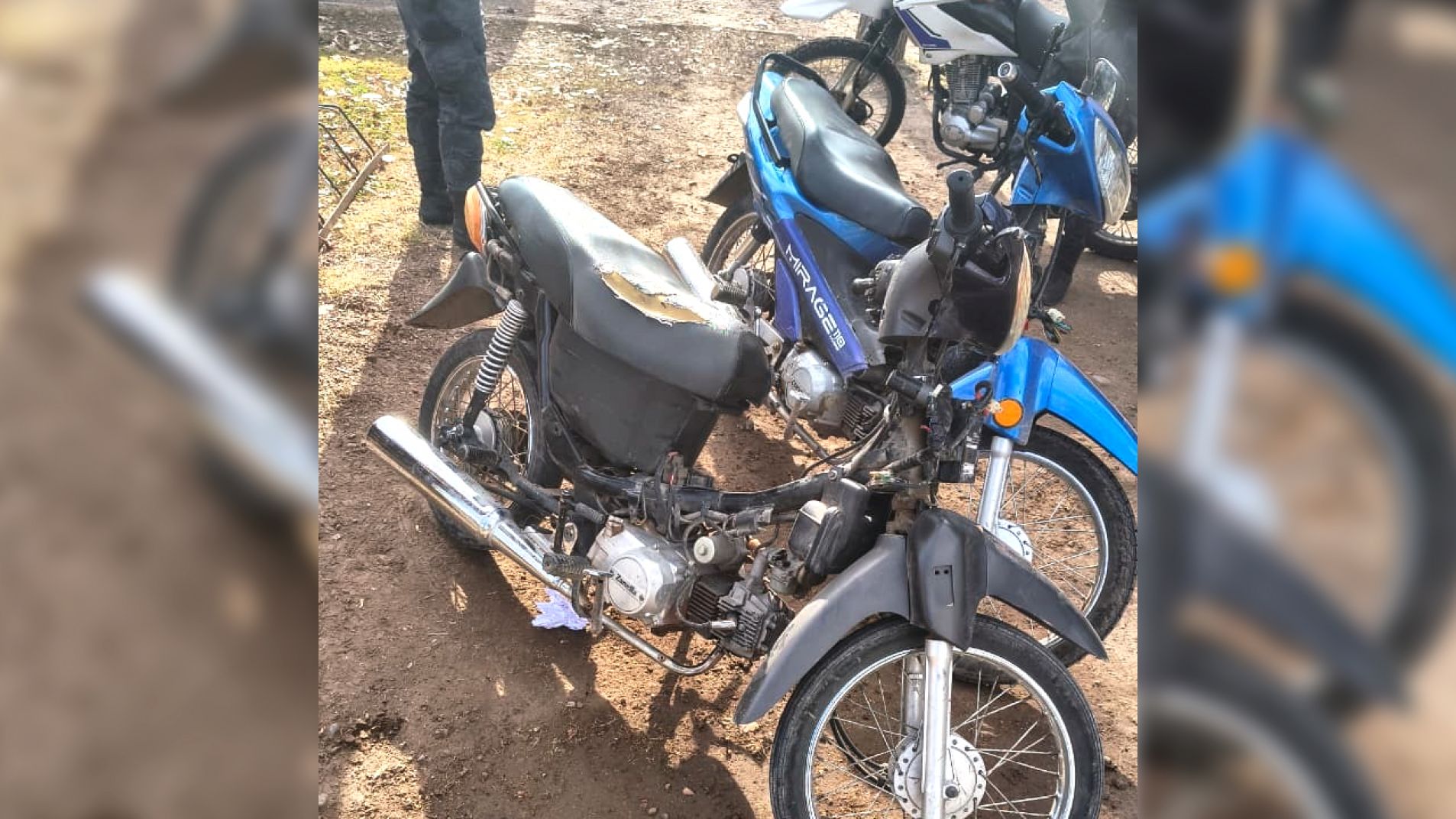 En un patrullaje de rutina recuperaron dos motos robadas