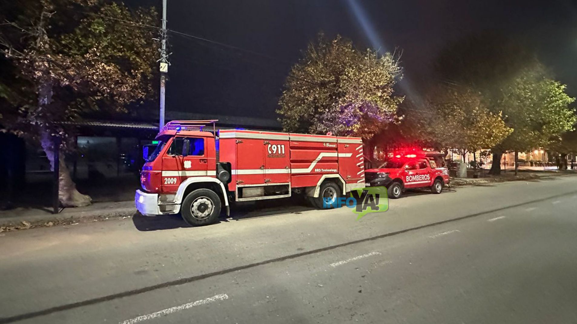 Alarma por un principio de incendio en un bar de la avenida Yrigoyen (Video)