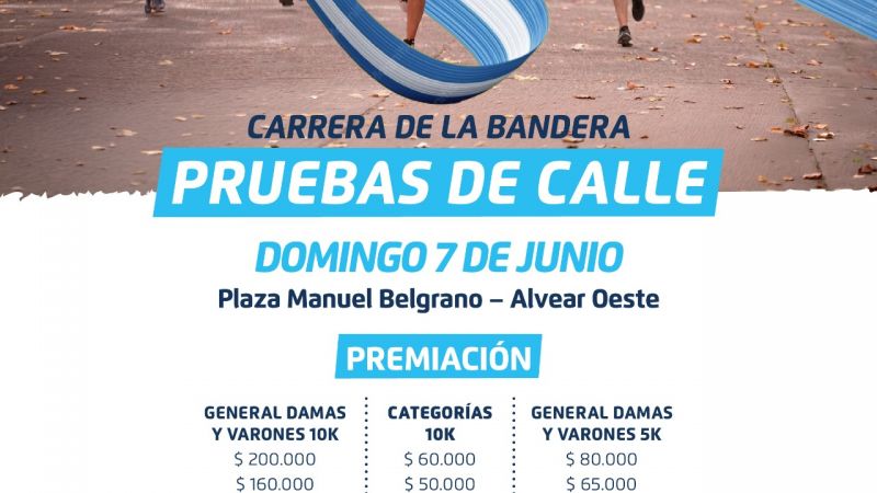 Alvear Oeste recibe la primera fecha del Campeonato de Pruebas de Calle