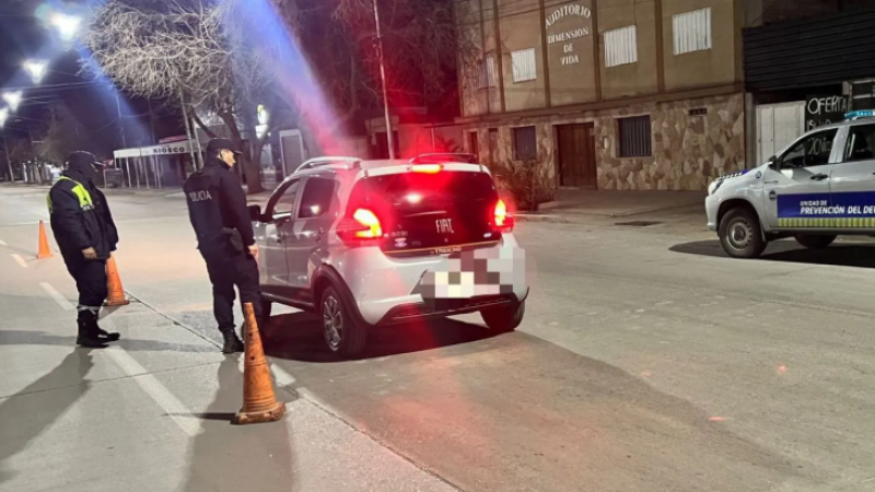 Borrachos al volante: detuvieron a un conductor en estado de ebriedad
