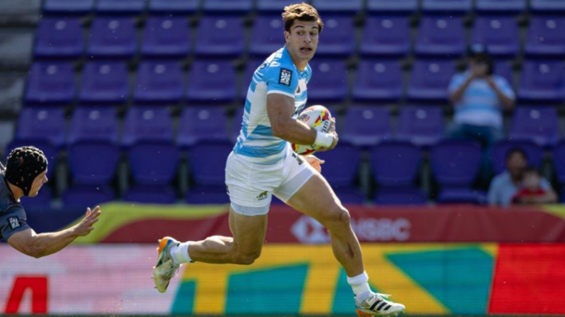 Un triunfo y una derrota, el saldo de Los Pumas 7's en Bordeaux