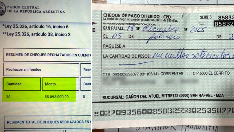 Denuncian a un abogado por "cheques voladores"