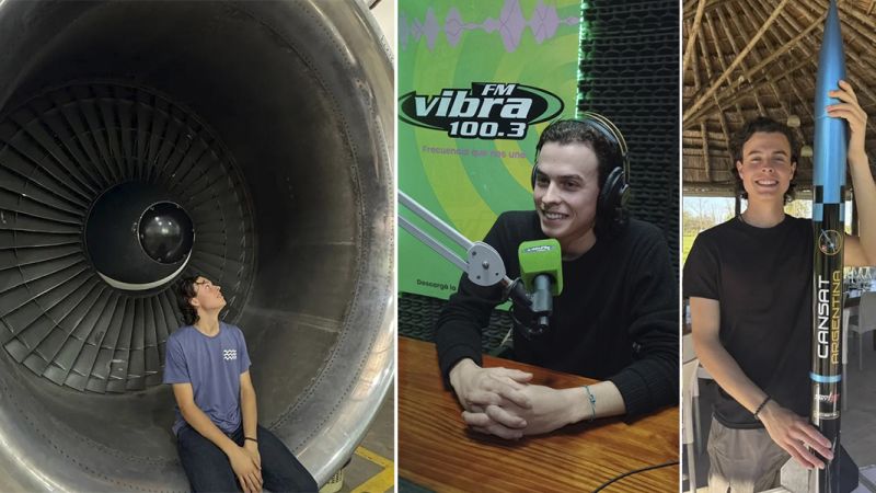 Futuro ingeniero aeroespacial compite en concurso de Airbus y viaja a China