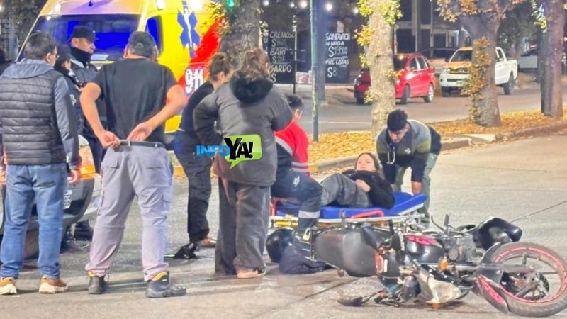 El SEC trasladó a dos motociclistas heridas en un siniestro vial