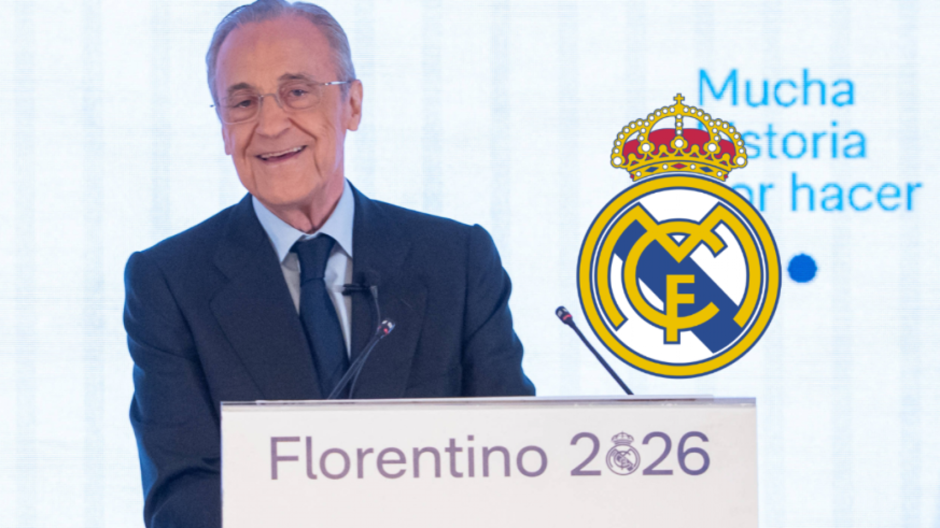 Florentino Pérez fue reelecto como presidente de Real Madrid