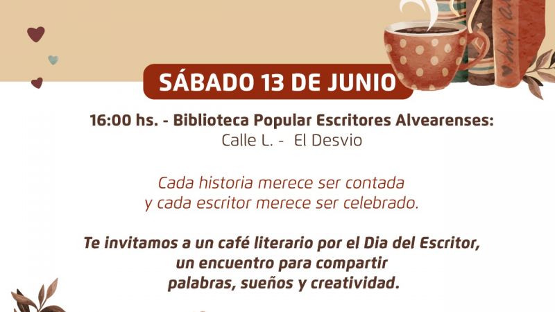 Actividades por el día del Escritor