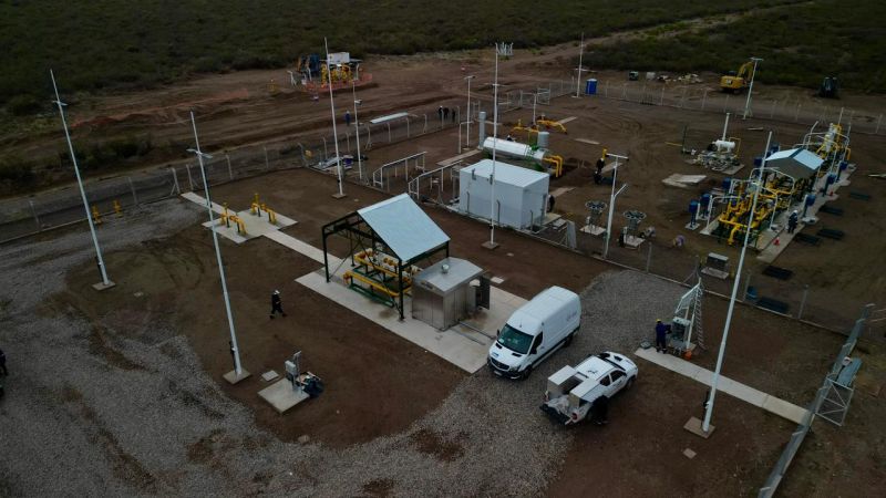 Ultiman detalles para la inauguración del Gasoducto