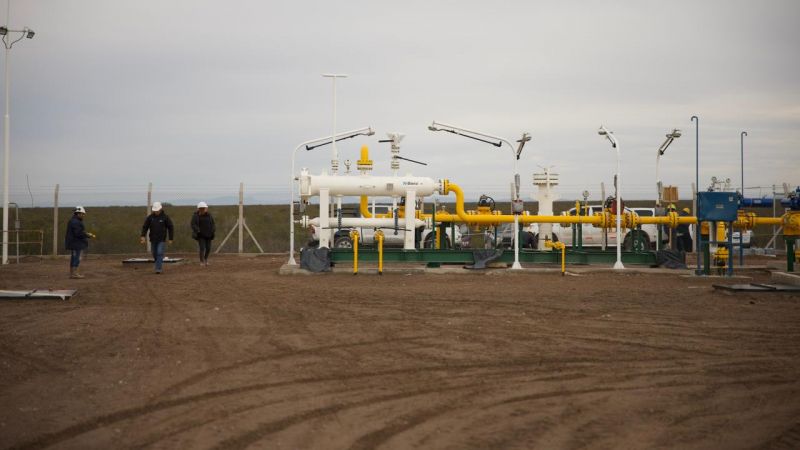 Últimos detalles: el gasoducto se inaugura la próxima semana