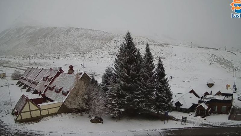 Las Leñas sumó más cañones de nieve artificial y se prepara para la temporada