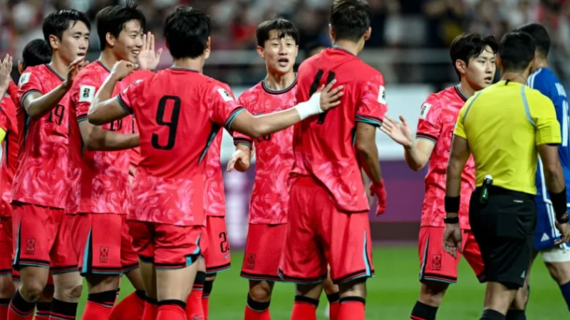 Corea del Sur vs. República Checa, por el Mundial 2026