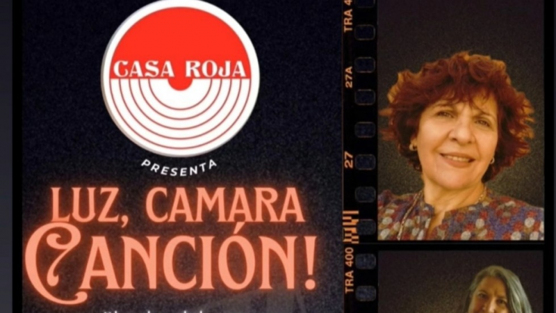 "Luz, cámara, canción" en Casa Roja
