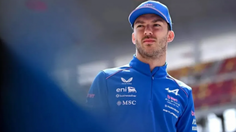 Gasly recuperó el podio de Mónaco
