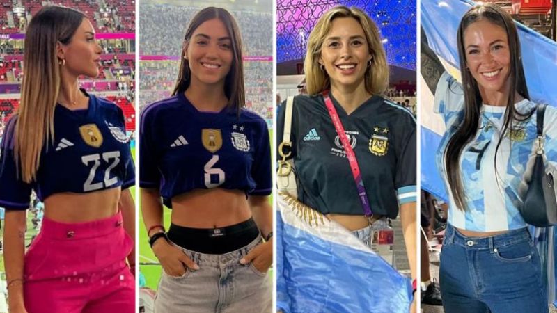 Quiénes son las mujeres de los jugadores argentinos que ya están en los Estados Unidos